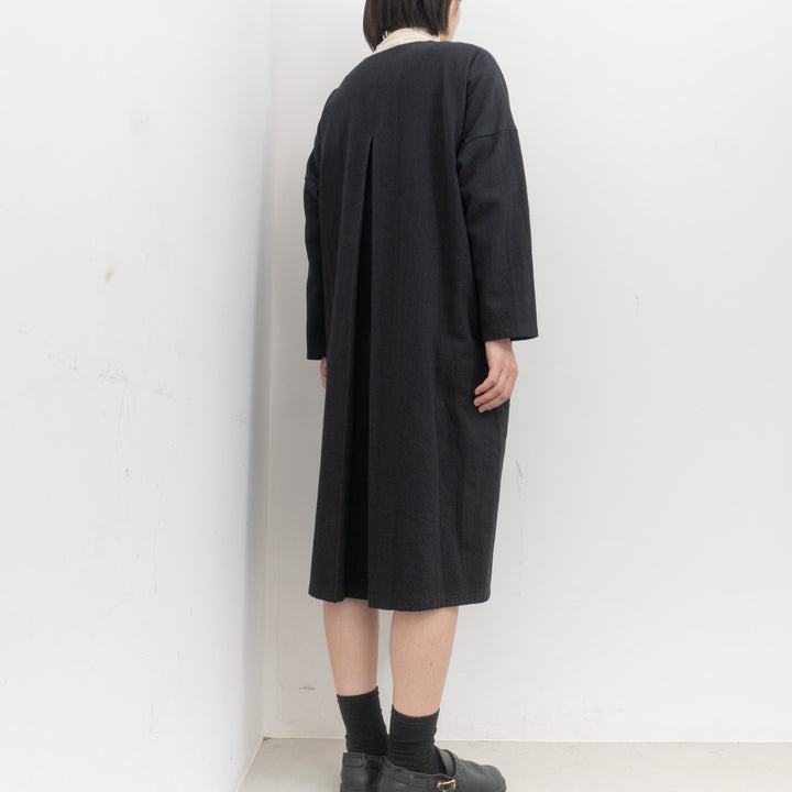 evam eva/　cotton shirt one-piece E253T114