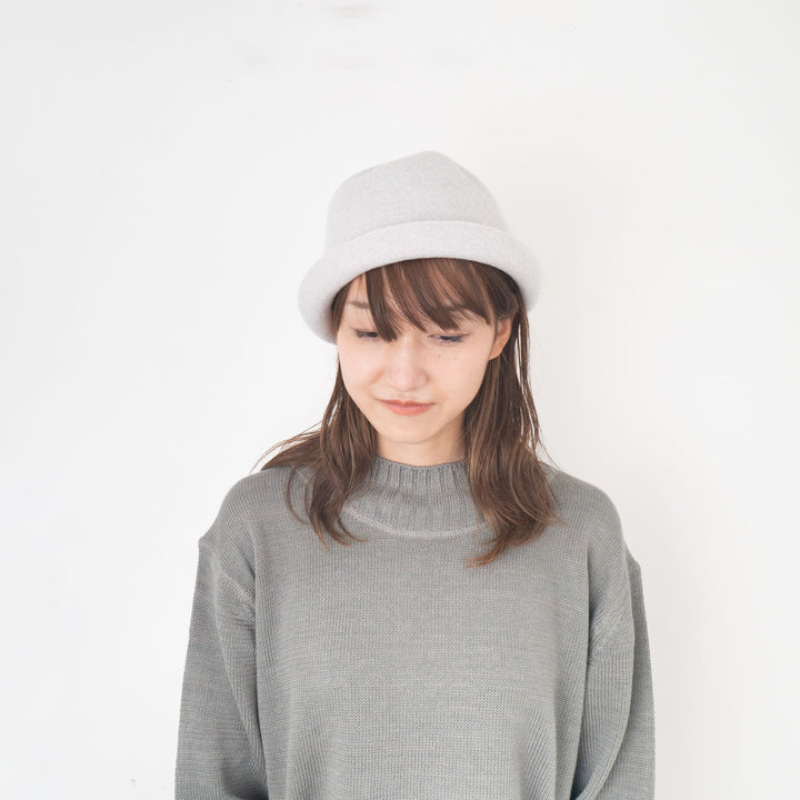 mature ha./　bell hat lamb wool MKF-24130-Y