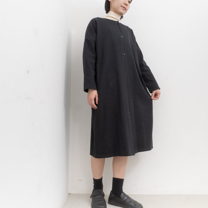 evam eva/　cotton shirt one-piece E253T114