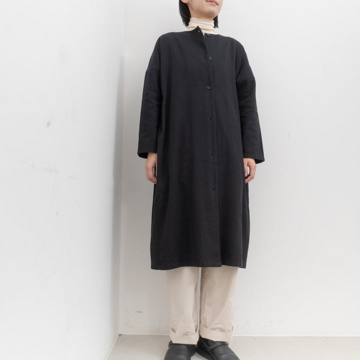 evam eva/　cotton shirt one-piece E253T114