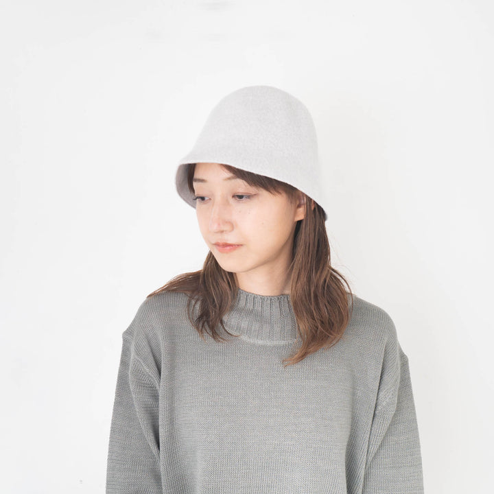 mature ha./　bell hat lamb wool MKF-24130-Y