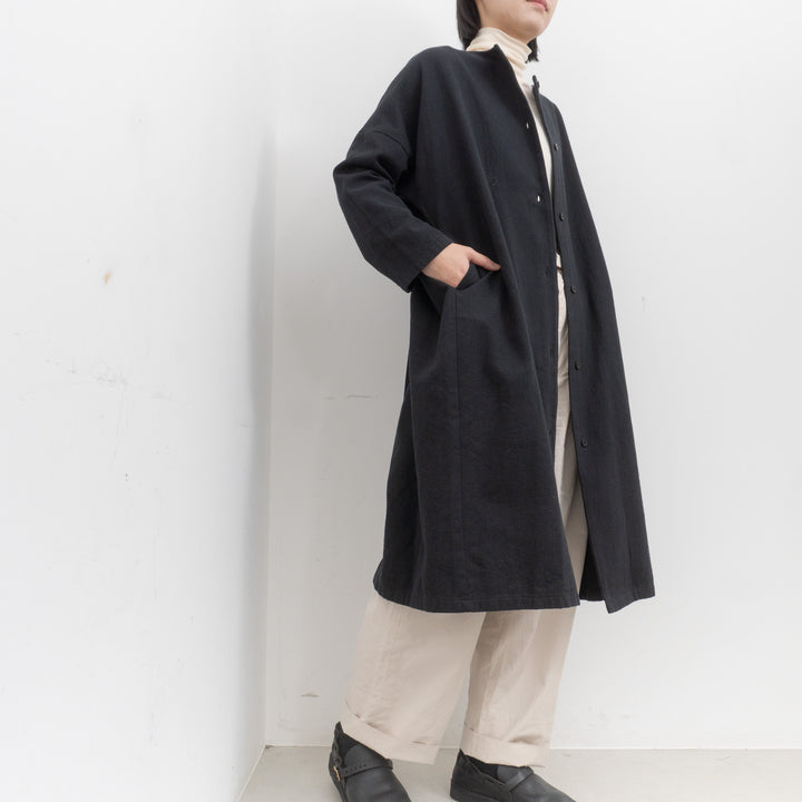 evam eva/　cotton shirt one-piece E253T114