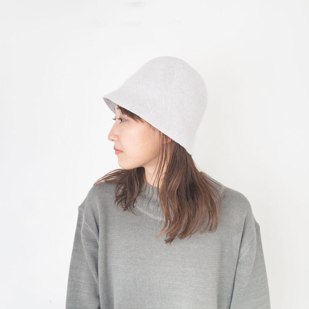 mature ha./　bell hat lamb wool MKF-24130-Y