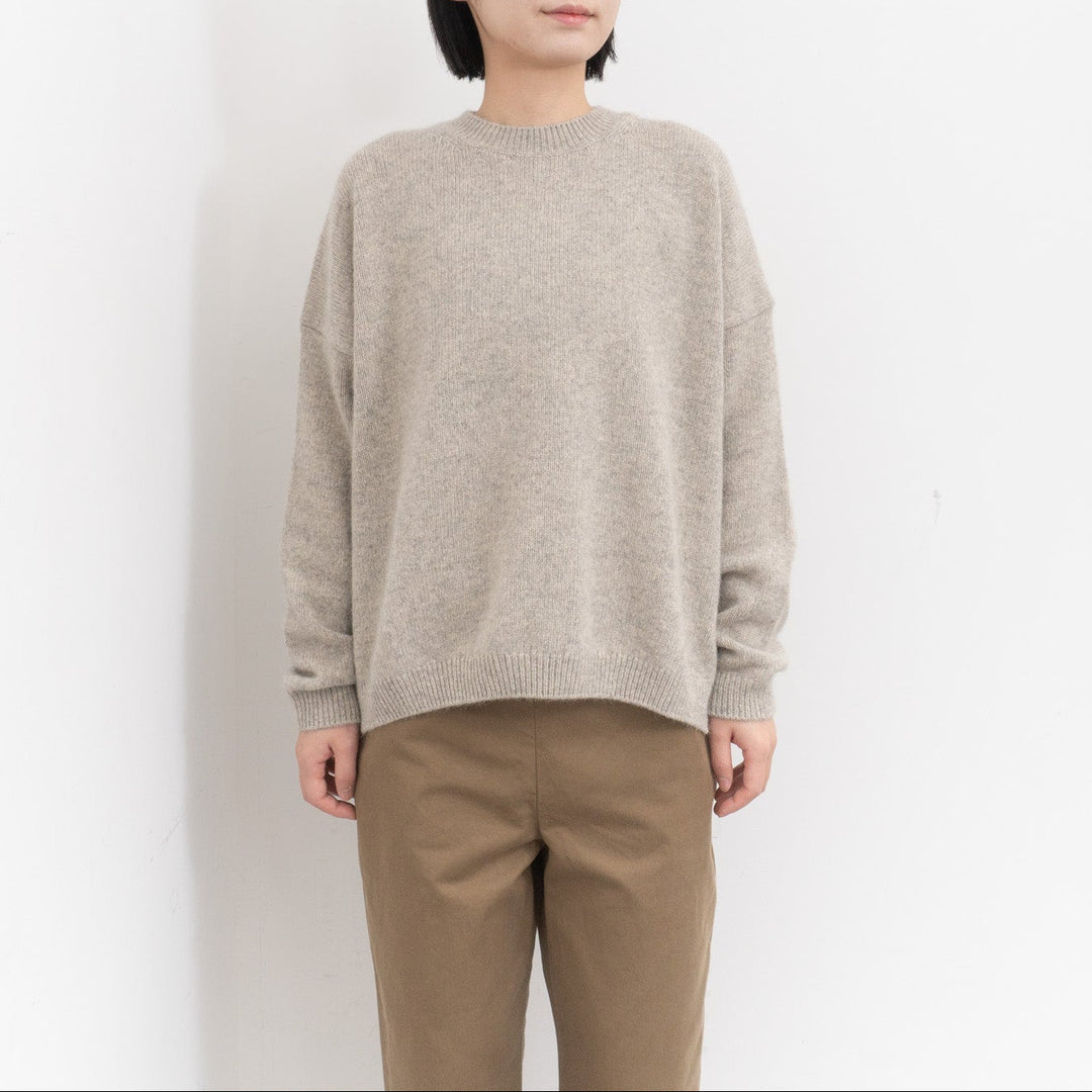 evam eva/　wool fox pullover E253K198