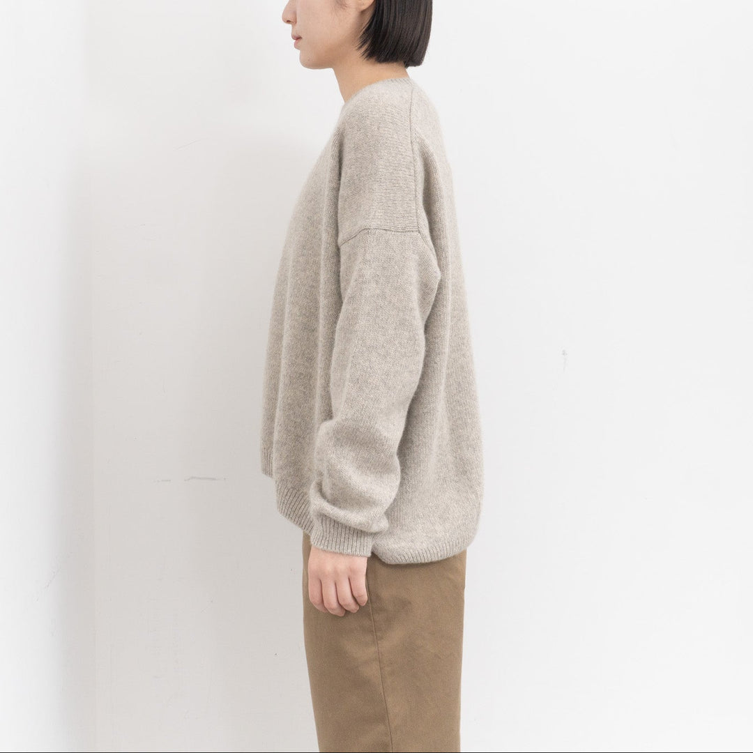 evam eva/　wool fox pullover E253K198