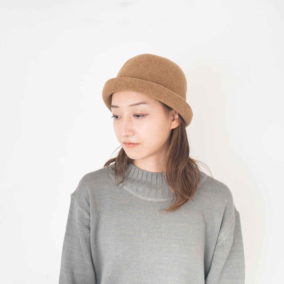 mature ha./　bell hat lamb wool MKF-24130-Y