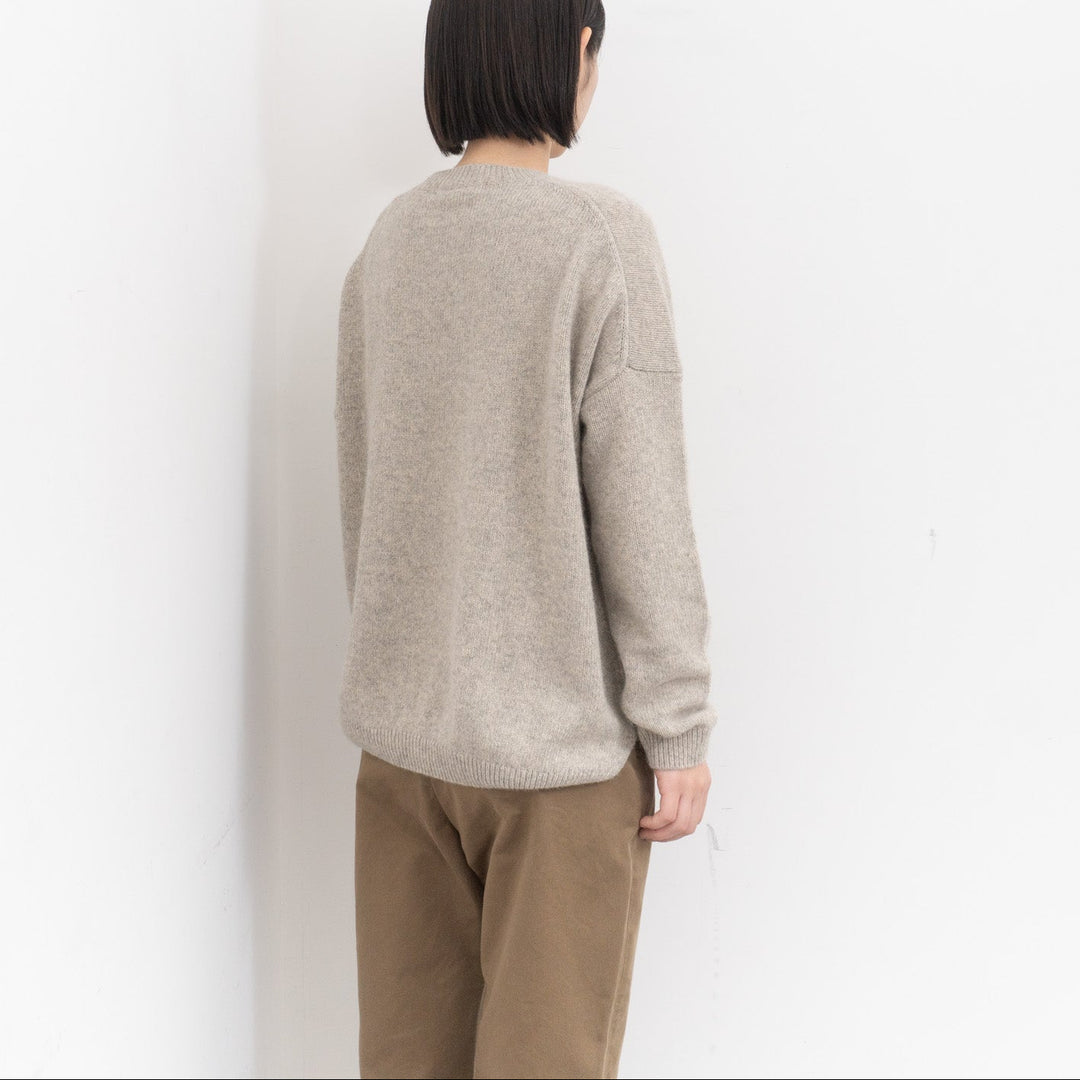 evam eva/　wool fox pullover E253K198