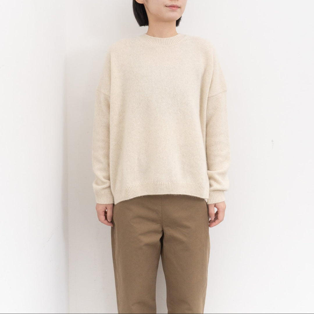 evam eva/　wool fox pullover E253K198