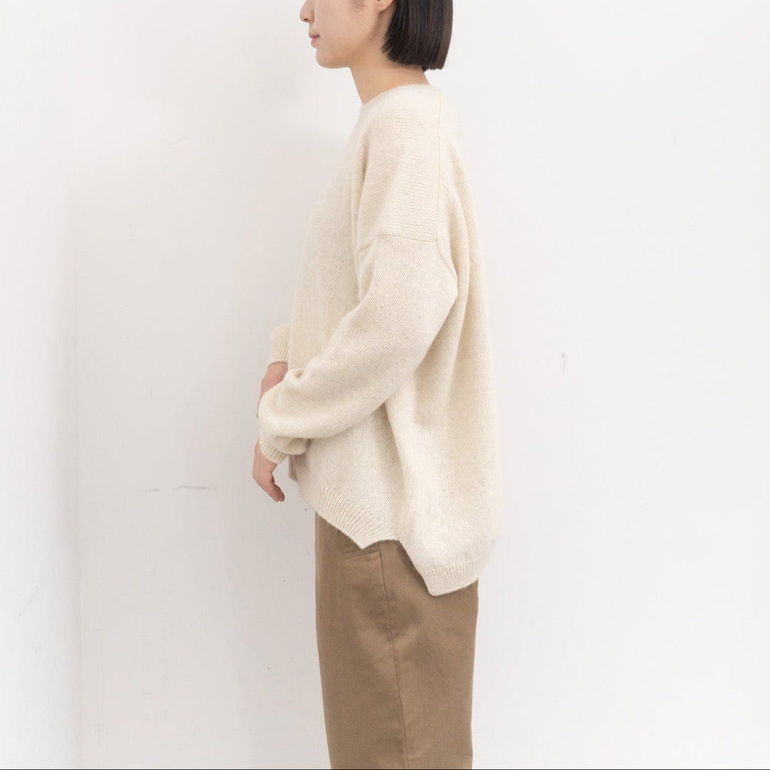 evam eva/　wool fox pullover E253K198