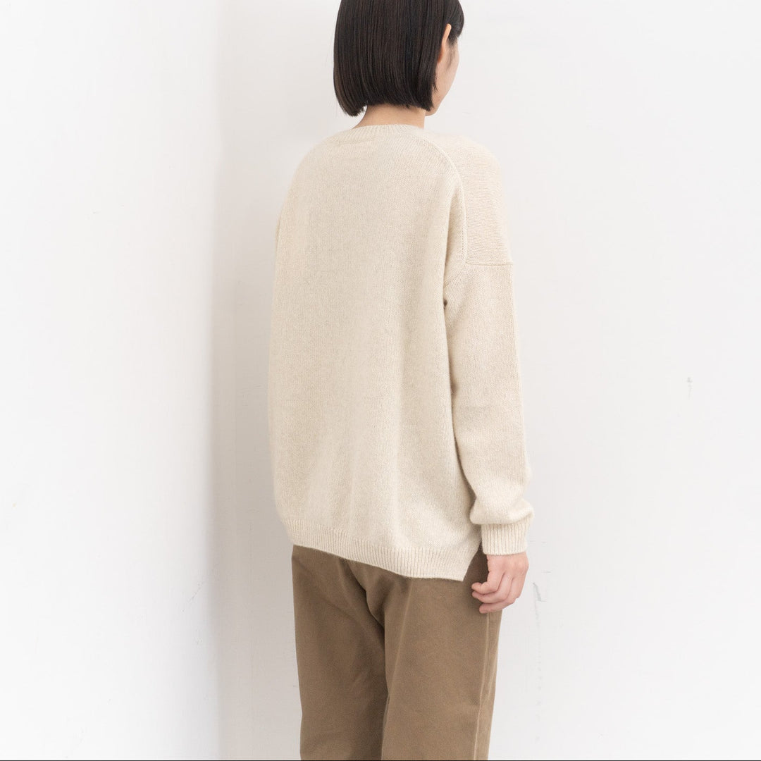 evam eva/　wool fox pullover E253K198