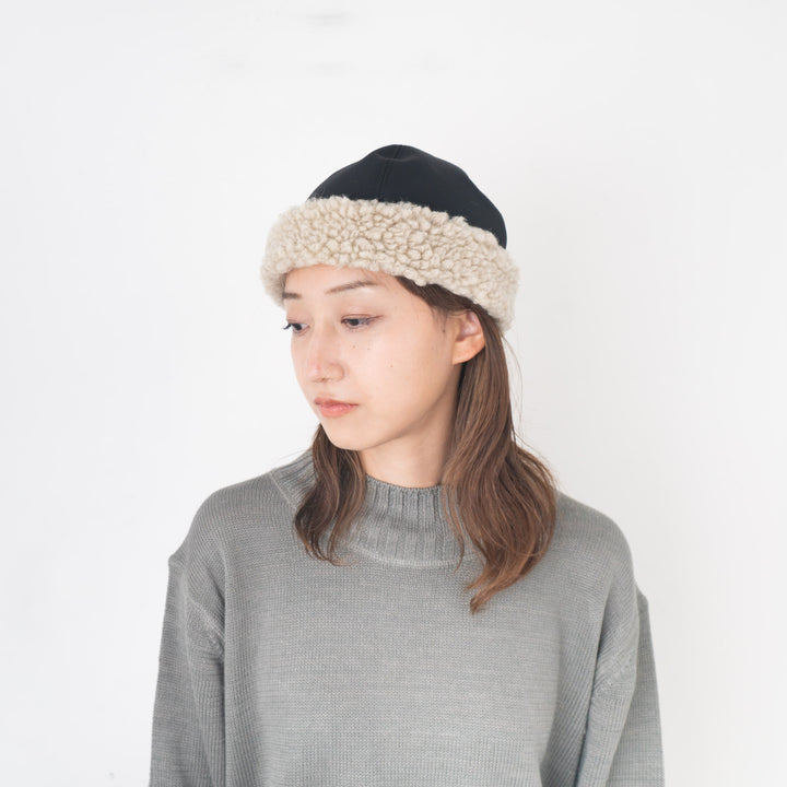 2025AW mature ha./　hood cap - recycle ECO-041-Y