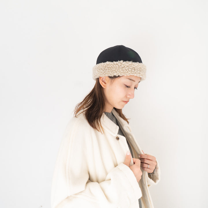 2025AW mature ha./　hood cap - recycle ECO-041-Y