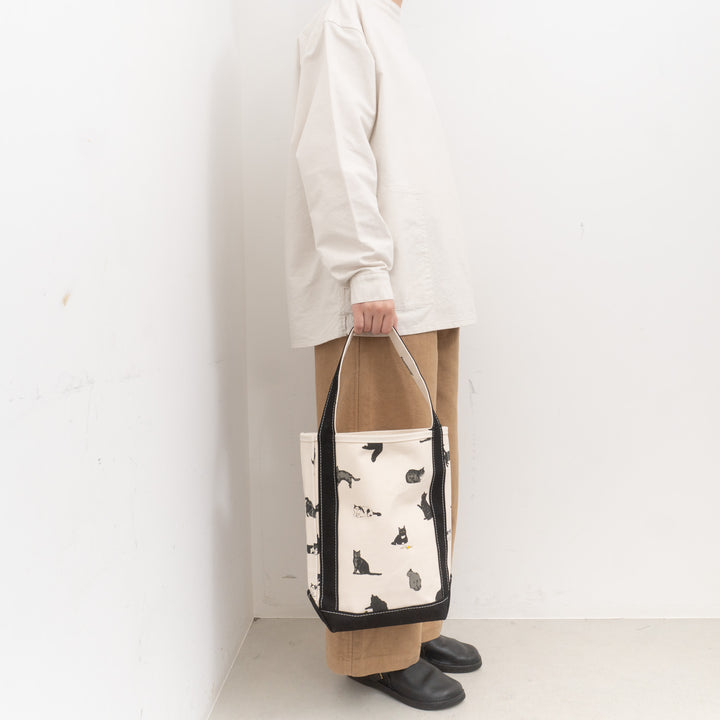 TEMBEA/　BAGUETTE TOTE col.CAT/BLACK