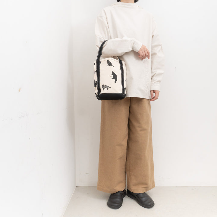 TEMBEA/　BAGUETTE TOTE col.CAT/BLACK