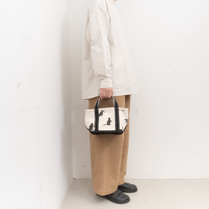 TEMBEA/　TOTE BAG MINI　col.CAT/BLACK