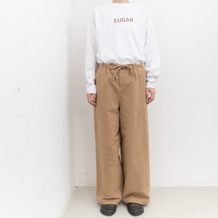 SEA SALT/　easy trousers