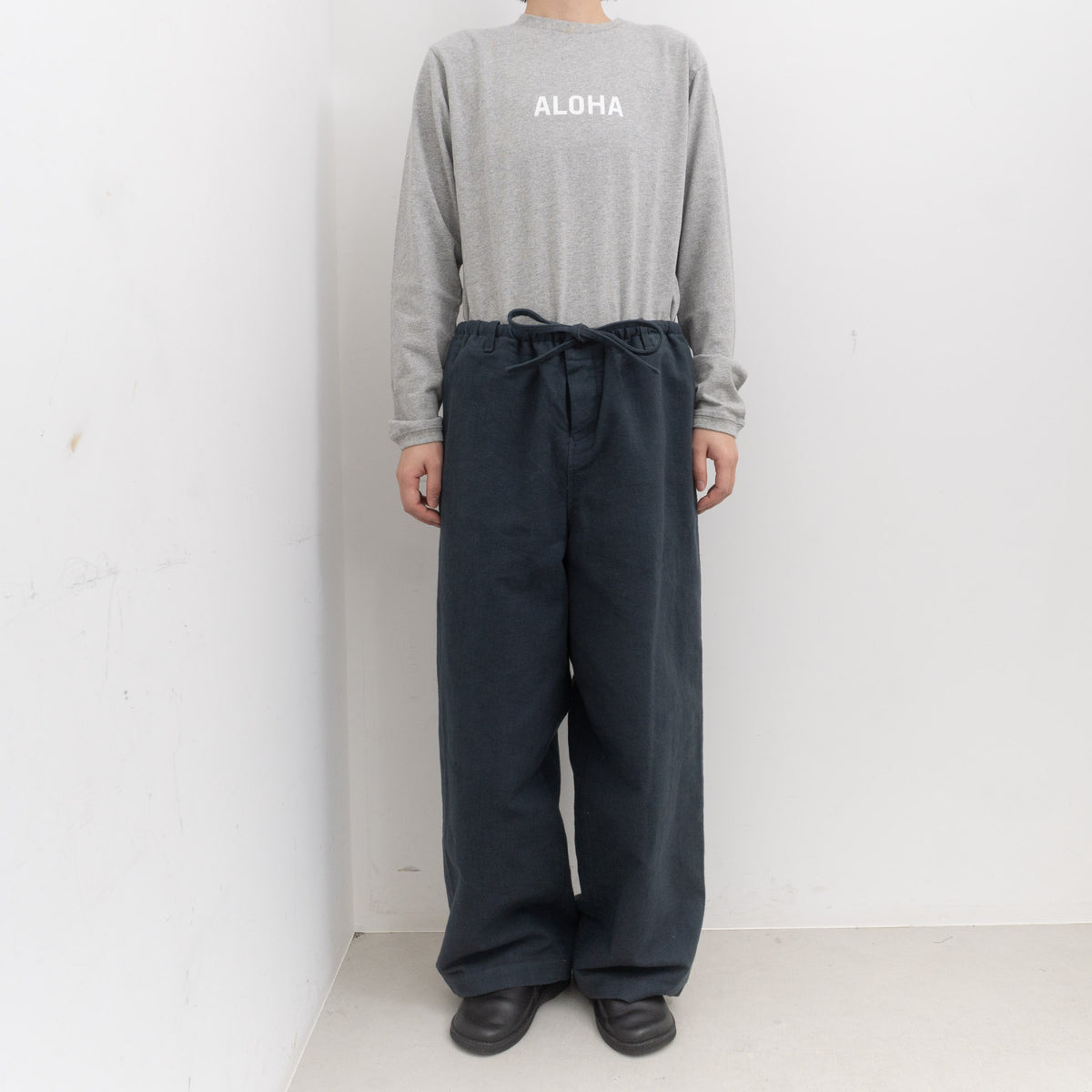 SEA SALT｜easy trousers