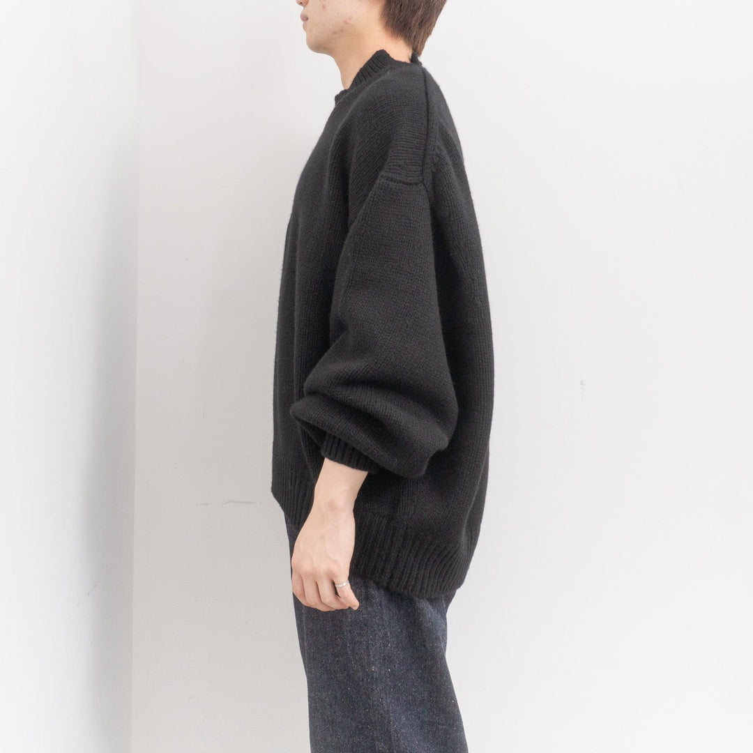 nonnotte/　 Draping Extra Over C/N Pullover