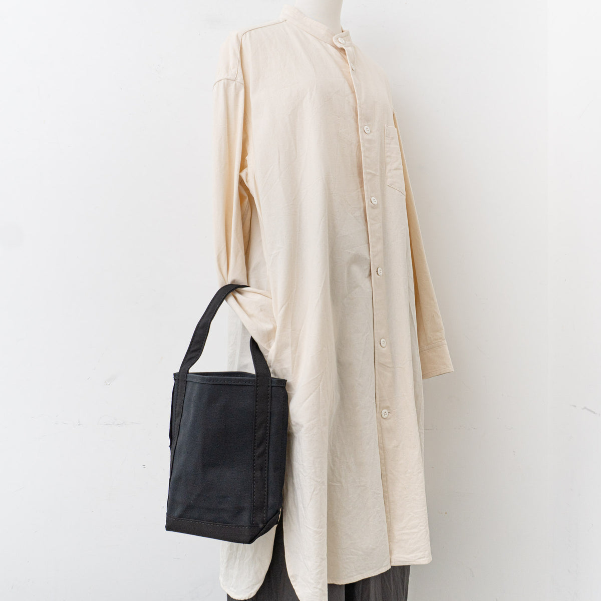 TEMBEA｜BAGUETTE TOTE BK/BK(BLACK-STITCH)（BK/BK(BK)）