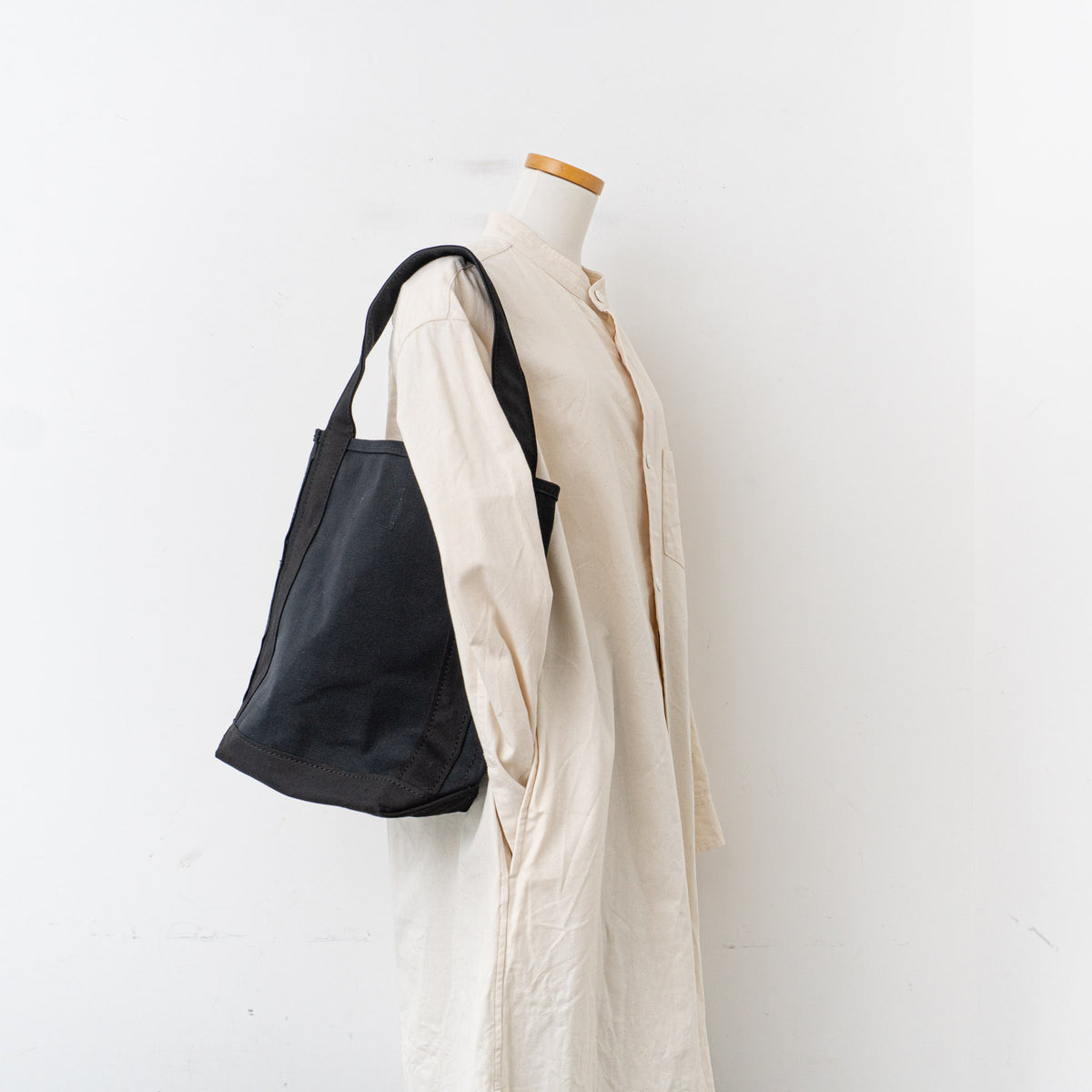 TEMBEA｜BAGUETTE TOTE BK/BK(BLACK-STITCH)（BK/BK(BK)）
