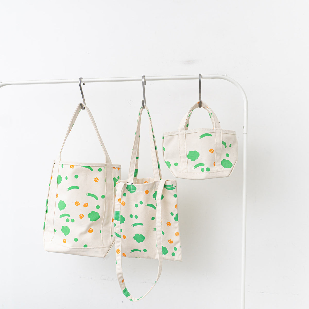 TEMBEA｜BAGUETTE TOTE MINI COL.MIX-VEGETABLE/NATURAL