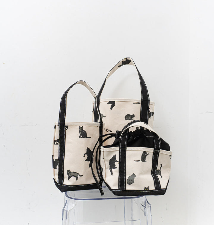 TEMBEA/　BAGUETTE TOTE col.CAT/BLACK