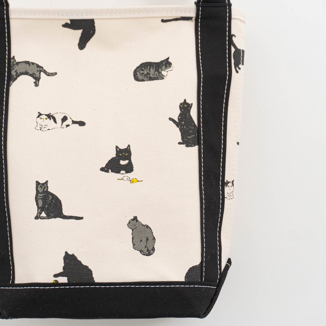 TEMBEA/　BAGUETTE TOTE col.CAT/BLACK