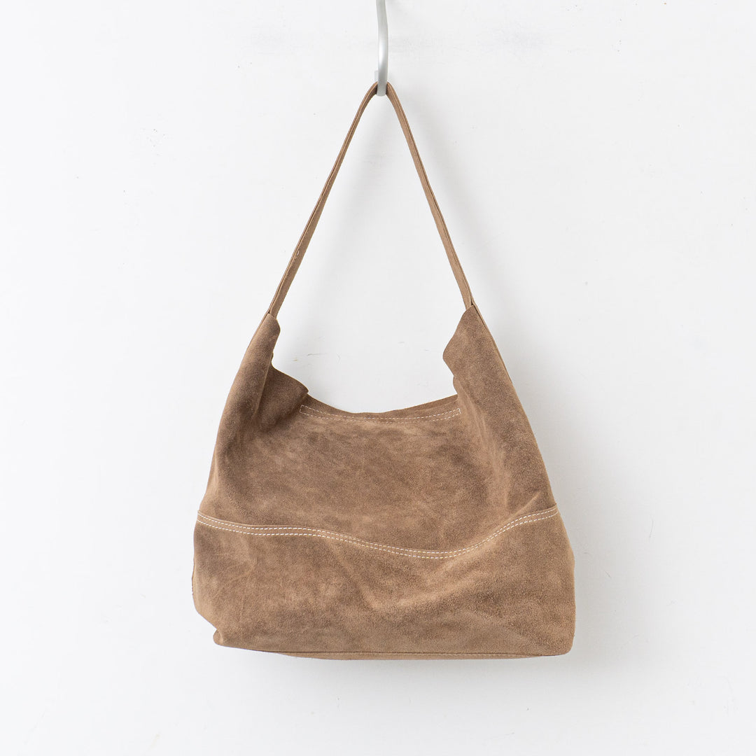 SUNSHINE+CLOUD/　suede bag size.M
