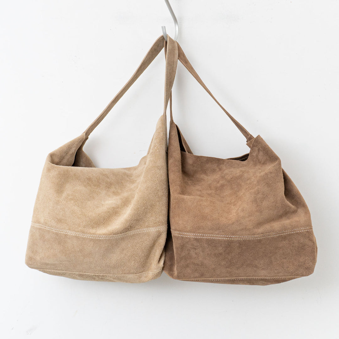 SUNSHINE+CLOUD/　suede bag size.M