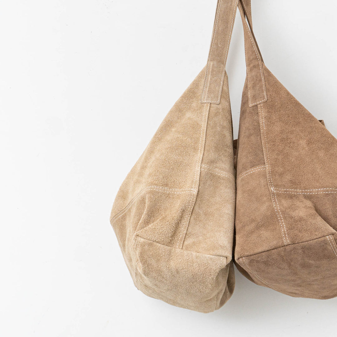 SUNSHINE+CLOUD/　suede bag size.M
