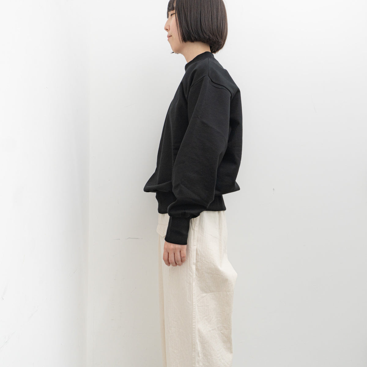 homspun｜WOMEN　コンパクト裏毛プルオーバー 242-6537