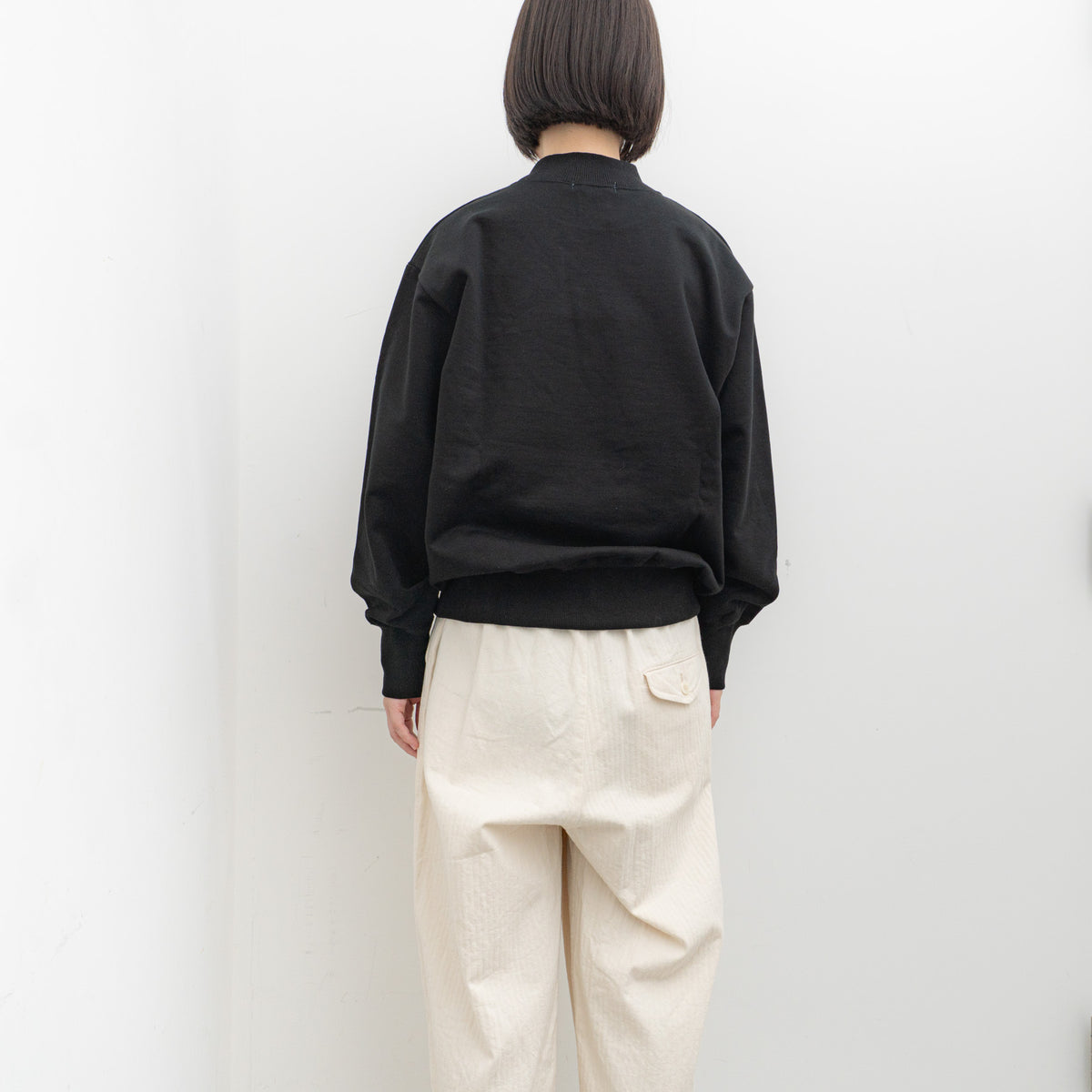 homspun｜WOMEN　コンパクト裏毛プルオーバー 242-6537
