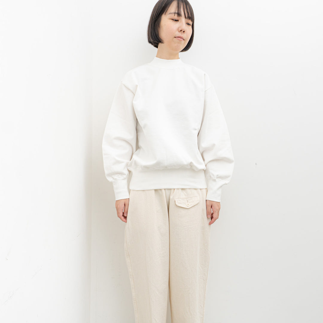 homspun/WOMEN　コンパクト裏毛プルオーバー 242-6537