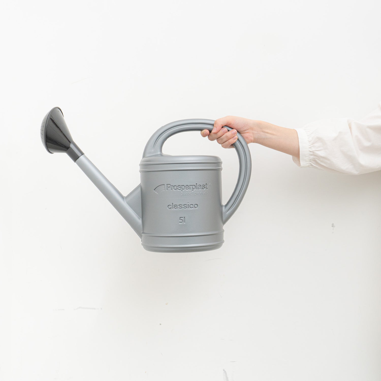 Prosperplast｜CLASSICO　ウォータリングカン　5L/10L　col.シルバー