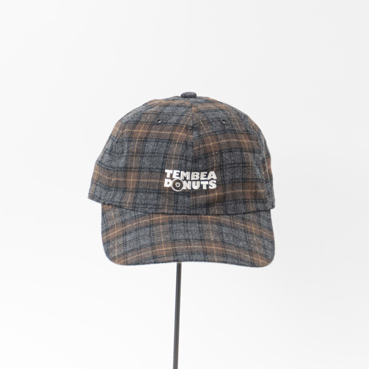 TEMBEA｜DONUT CAP col.check/gray/brown