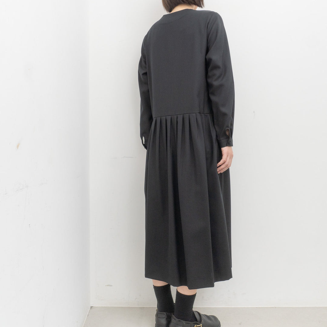 atelier naruse /WOMEN　2026｜Formal kurumi button one-piece na-F03062