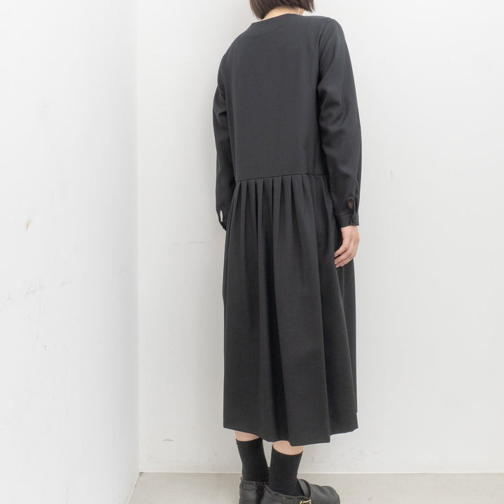 atelier naruse /WOMEN　2026｜Formal kurumi button one-piece na-F03062