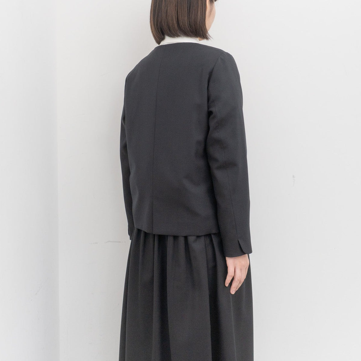 atelier naruse /WOMEN　2026｜formal no collar jacket na-F04045