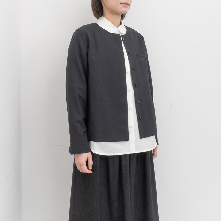 atelier naruse /WOMEN　2026｜formal no collar jacket na-F04045