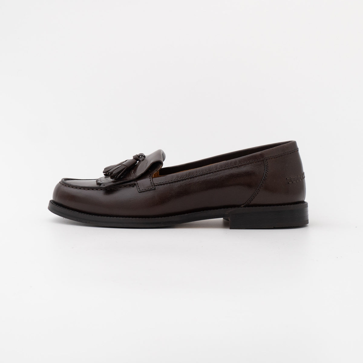 DIEGO BELLINI｜WOMEN　ASTOR BUFALO TASSEL LOAFER-suomi（ESPRESSO/ブラウン）
