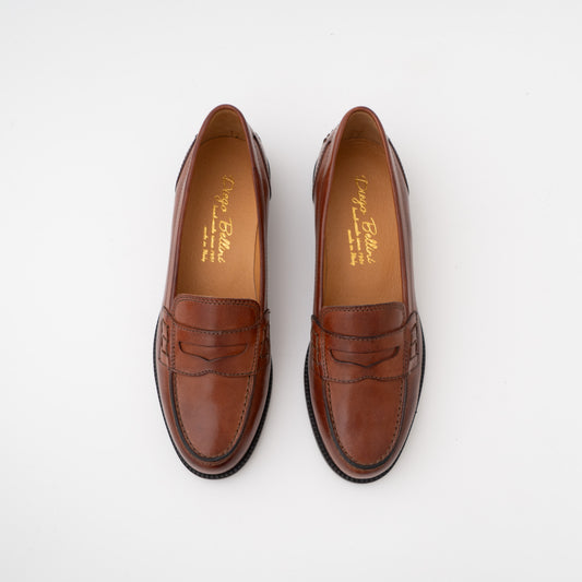 DIEGO BELLINI｜WOMEN　BUFALO COIN LOAFERS