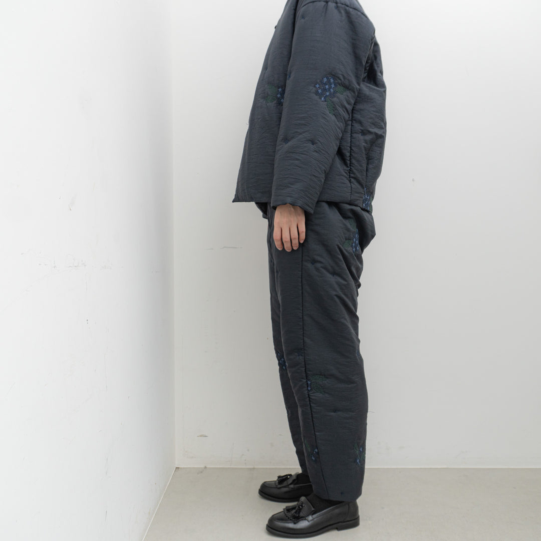 ASEEDONCLÖUD/　Fog collector's pants　242501 COL.NAVY