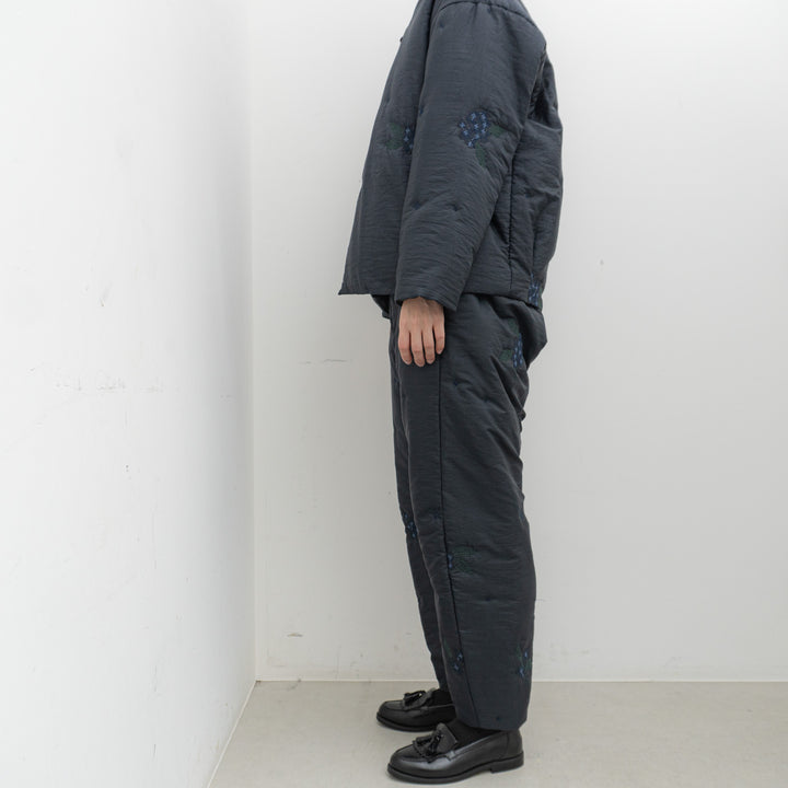 ASEEDONCLÖUD/　Fog collector's pants　242501 COL.NAVY