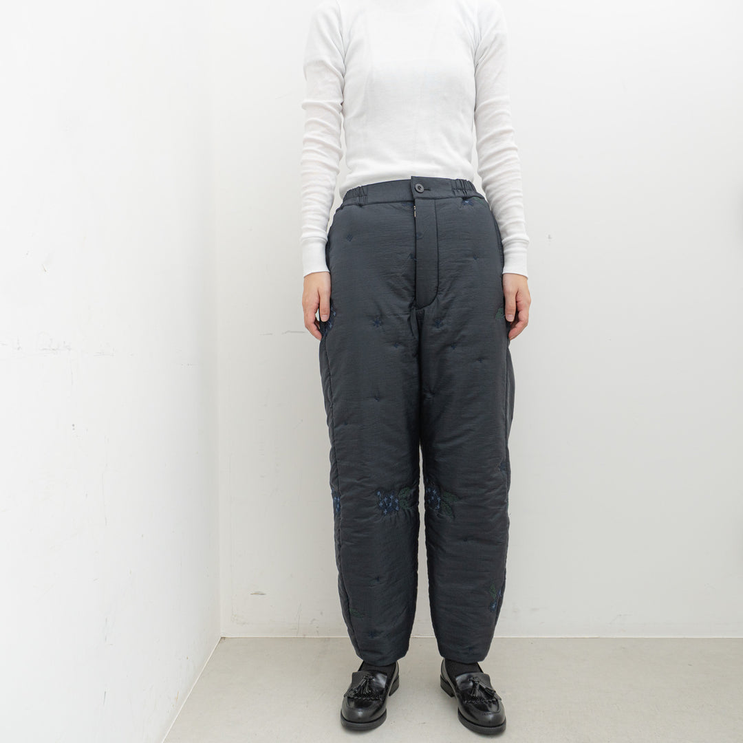 ASEEDONCLÖUD/　Fog collector's pants　242501 COL.NAVY