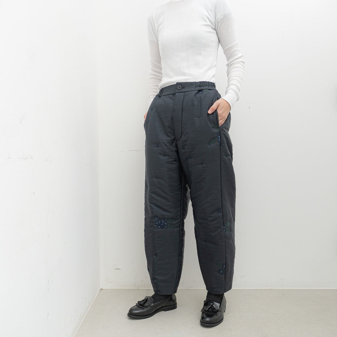 ASEEDONCLÖUD/　Fog collector's pants　242501 COL.NAVY