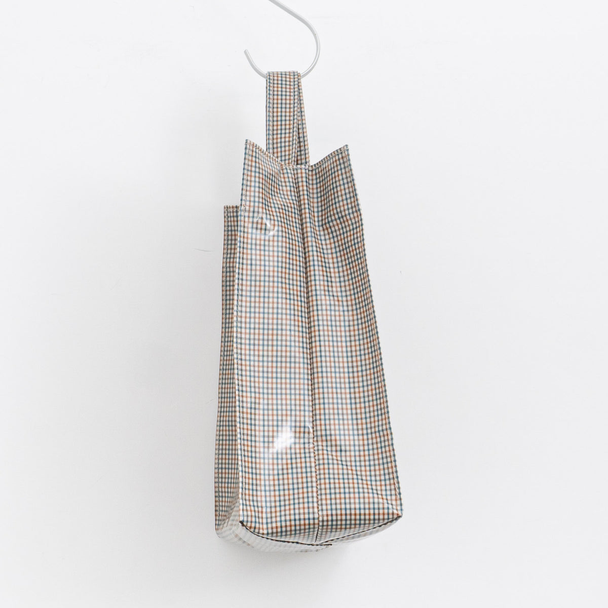 TEMBEA｜PAPER TOTE col.CHECK BEIGE/BLUE