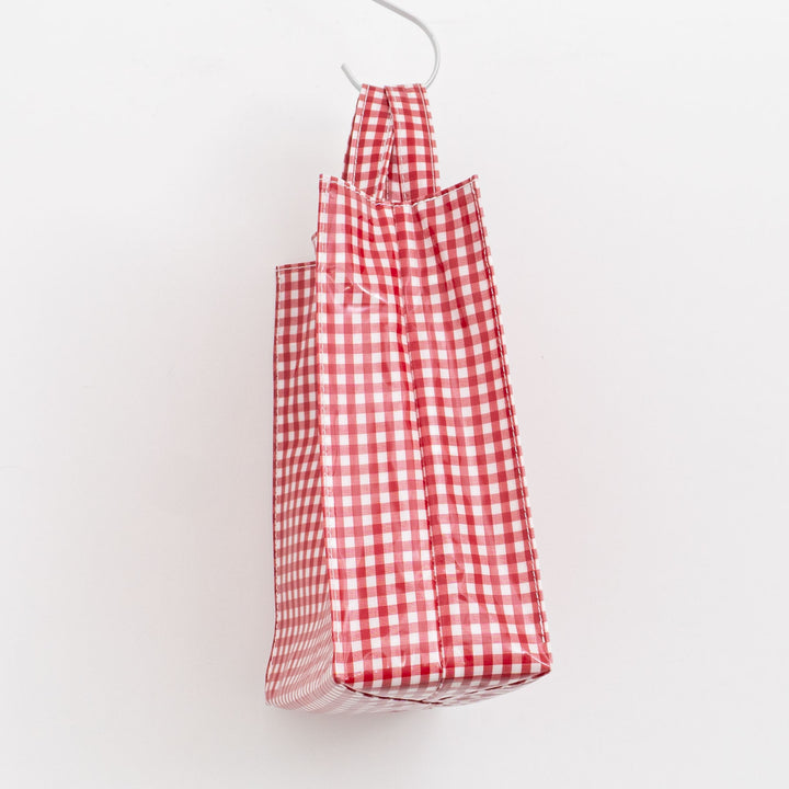 TEMBEA/　PAPER TOTE col.GINGHAM/RED