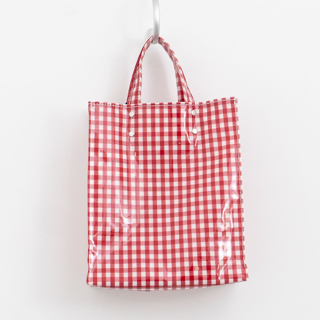 TEMBEA/　PAPER TOTE col.GINGHAM/RED
