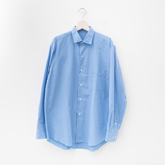 KAPTAIN SUNSHINE｜MEN　Cotton Semi Spread Collar Shirt
