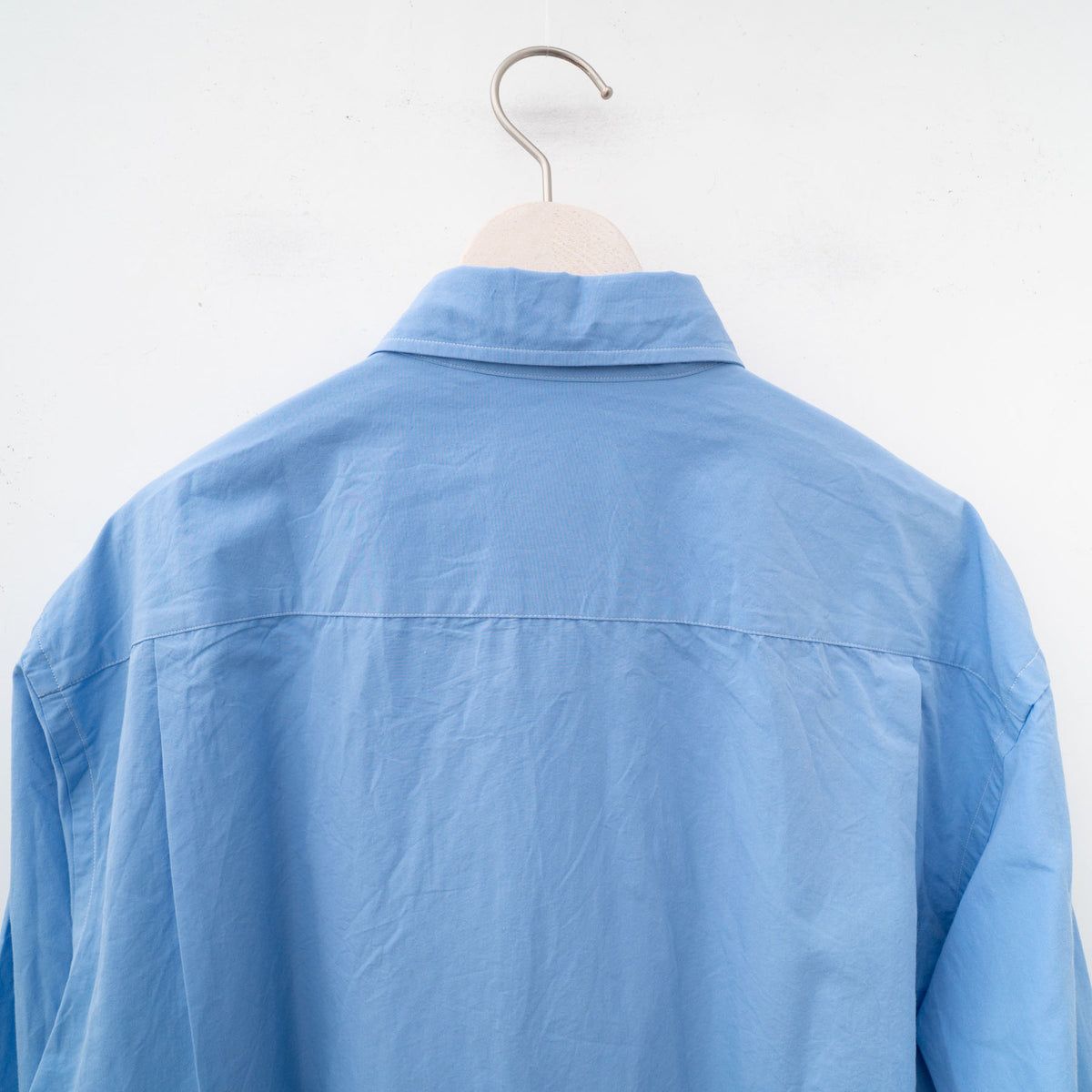 KAPTAIN SUNSHINE｜MEN　Cotton Semi Spread Collar Shirt